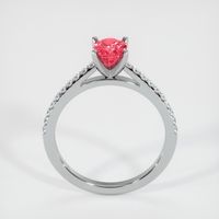 1.20 Ct. Ruby Ring, 14K White Gold 3